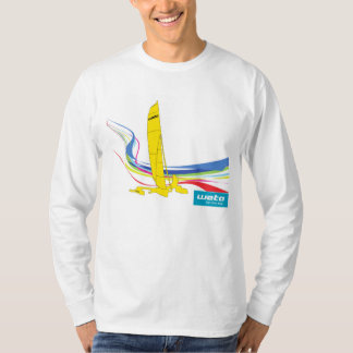 Weta Trimaran-ontwerp voor T-shirt met lange sleev