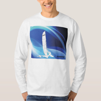 Weta Trimaran-ontwerp voor T-shirt met lange sleev