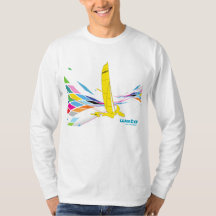 Weta Trimaran-ontwerp voor T-shirt met lange sleev