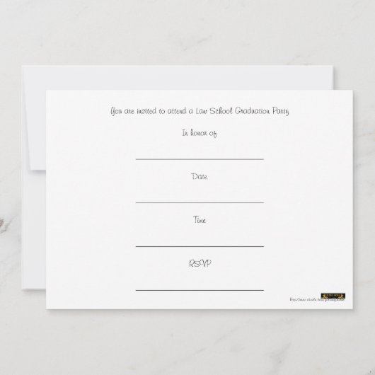 Wetboek inzake de inschrijving op schooldiploma's kaart (Achterkant)