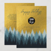 Wetboek Prettige feestdagen Bedrijfs-QR Feestdagenkaart (Voorkant / Achterkant)