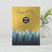 Wetboek Prettige feestdagen Bedrijfs-QR Feestdagenkaart (Staand voorkant)