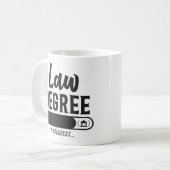 Wetboek van wetgever Student Law, in wording Koffiemok (Voorkant links)