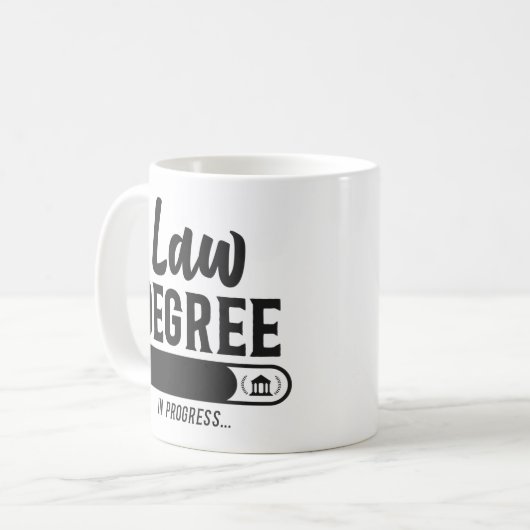 Wetboek van wetgever Student Law, in wording Koffiemok (Voorkant links)