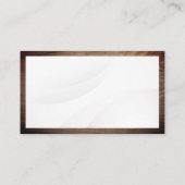 Wetboeken | Houten Frame Visitekaartje (Achterkant)