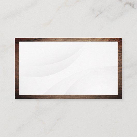 Wetboeken | Houten Frame Visitekaartje (Achterkant)