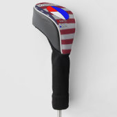 Weten is halve strijd golfheadcover (Schuin)