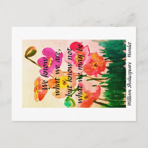 Weten niet wat we Briefkaart kunnen zijn