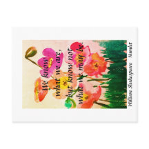 Weten niet wat we Briefkaart kunnen zijn