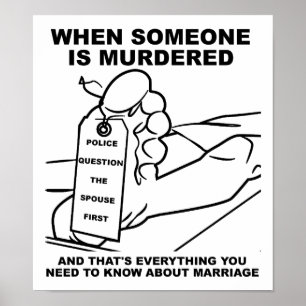 Weten over het grappige huwelijk poster