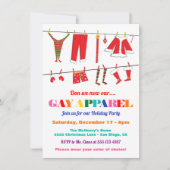 Weten we onze Gay kleding Kerstfeest Kaart (Voorkant)