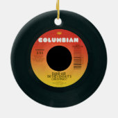 Weten ze dat het kerstboomversiering is? keramisch ornament (Achterkant)