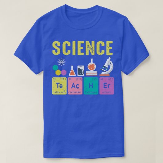 Wetenschap 8 t-shirt (Design voorkant)