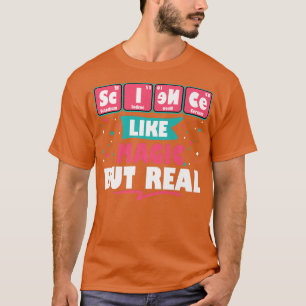 Wetenschap als een magische maar echt grappige gee t-shirt