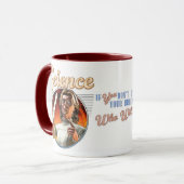 Wetenschap: Als je je brein niet gebruikt, wie dan Mok (Voorkant links)