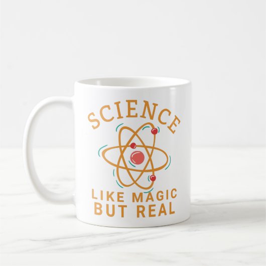 WETENSCHAP ALS MAGIC MAAR REAL-SCIENCE LOVER KOFFIEMOK (Links)