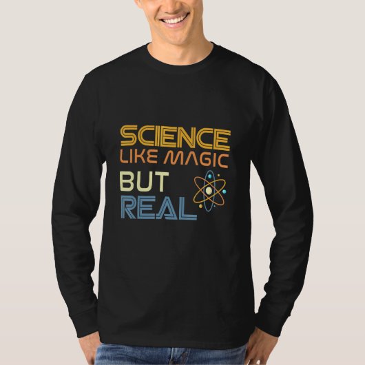 Wetenschap als Magisch maar Echt T-shirt (Voorkant)