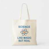 Wetenschap als Magisch maar Echt Tote Bag (Voorkant)