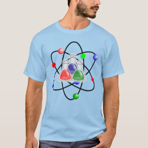 Wetenschap atoom t-shirt