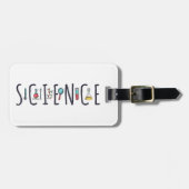 Wetenschap Bagagelabel (Voorkant horizontaal)