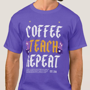 Wetenschap Bedankt Middelbare School Docent Motiva T-shirt