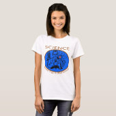 Wetenschap beter dan een wilde Raad T-shirt (Voorkant volledig)
