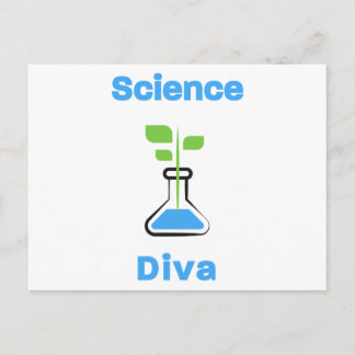 Wetenschap ( biologie ) Diva Briefkaart