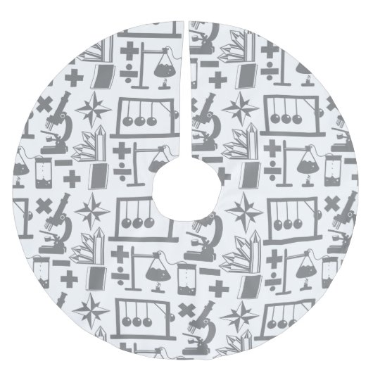 Wetenschap Biologie Natuurkunde Geografie Wiskunde Kerstboom Rok (Voorkant)