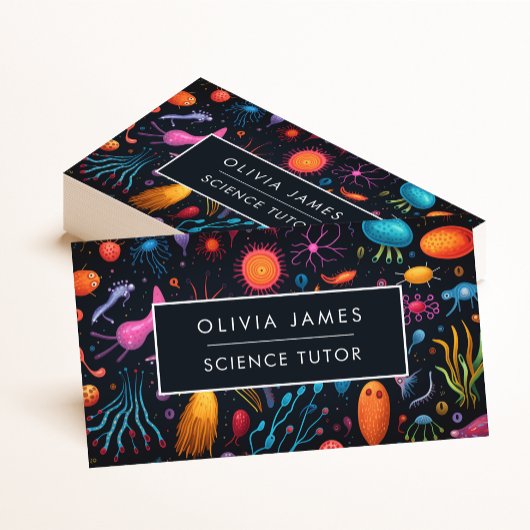 Wetenschap Biologie Onderwijs Leerleraar Leerleraa Visitekaartje