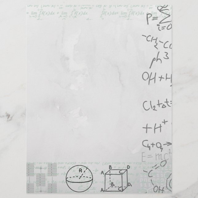 Wetenschap Briefhoofd (Voorkant)