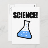 Wetenschap! Briefkaart (Voorkant / Achterkant)