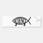 Wetenschap Bumpersticker (Voorkant)