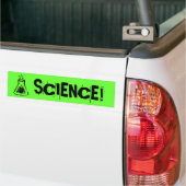 WETENSCHAP! BUMPERSTICKER (Op Truck)
