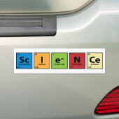 Wetenschap Bumpersticker (Op auto)
