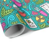 Wetenschap Cadeaupapier (Rol Hoek)