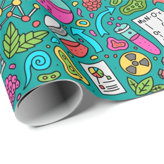 Wetenschap Cadeaupapier (Rol Hoek)