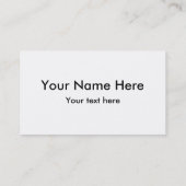 Wetenschap Chemie Bekerglas Visitekaartje (Achterkant)