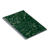 Wetenschap, chemie,  laboratoriumpatroon notitieboek (Rechterzijde)