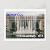 Wetenschap City-postkaart Briefkaart (Voorkant)