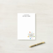 WETENSCHAP DOET ERTOE Leuk wetenschapsquote Post-it® Notes (Op bureau)
