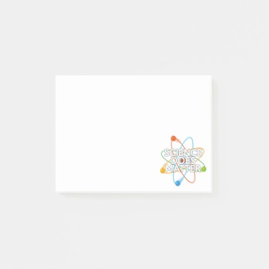 WETENSCHAP DOET ZAAK POST-IT® NOTES (Voorkant)