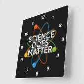 WETENSCHAP DOET ZAAK VIERKANTE KLOK (Hoek)