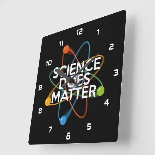 WETENSCHAP DOET ZAAK VIERKANTE KLOK (Hoek)