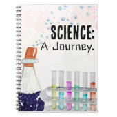 Wetenschap: een reis notitieboek (Voorkant)