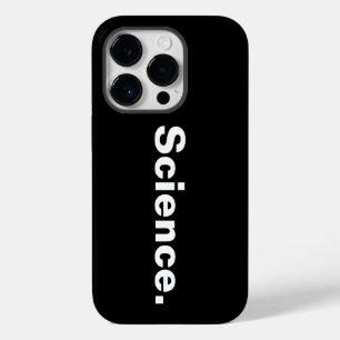 Wetenschap één woord minimalistisch ontwerp Case-Mate iPhone 14 pro hoesje