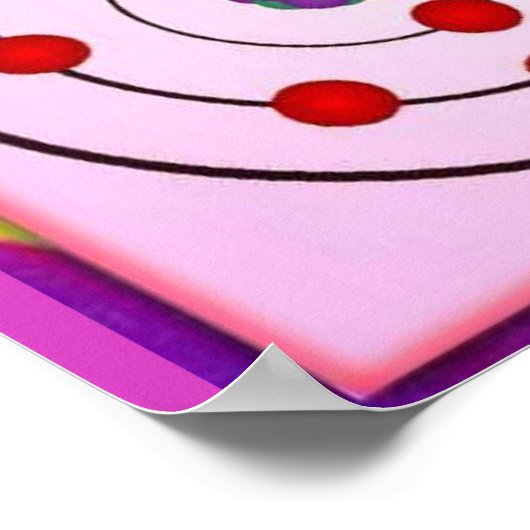 Wetenschap, elektriciteit in atomen poster (Hoek)