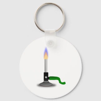 Wetenschap en Chemie Bunsen Burner Sleutelhanger