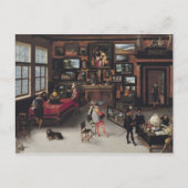 Wetenschap en kunst briefkaart (Voorkant)