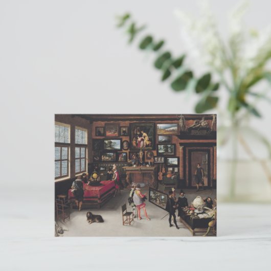 Wetenschap en kunst briefkaart (Staand voorkant)