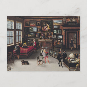 Wetenschap en kunst briefkaart